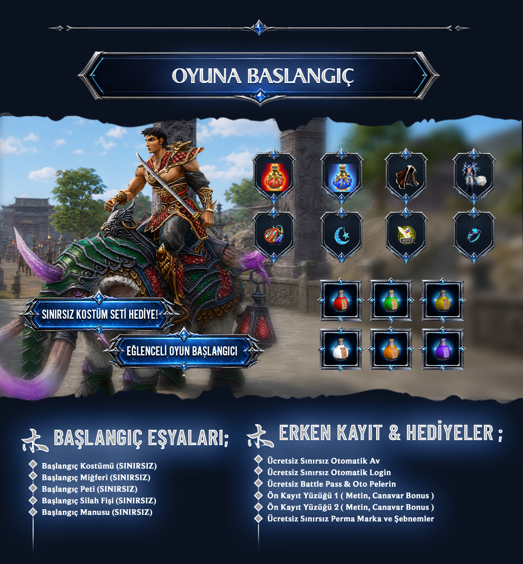 Oyuna Başlangıç